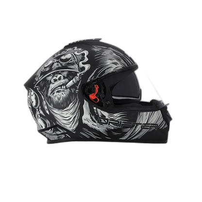 STUDDS Drifter D3 Matt Black N4 Full Face Helmet