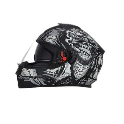 STUDDS Drifter D3 Matt Black N4 Full Face Helmet