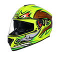 STUDDS Drifter D4 Yellow N12 Full Face Helmet