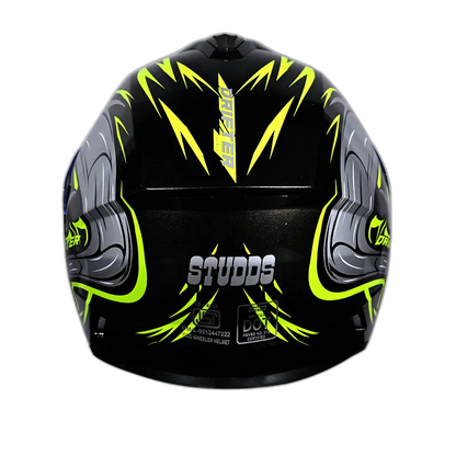 STUDDS Drifter D4 Black N5 Full Face Helmet