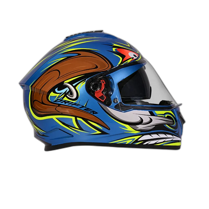 STUDDS Drifter D4 Blue N12 Full Face Helmet
