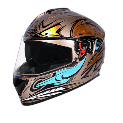 STUDDS Drifter D4 Brown N12 Full Face Helmet