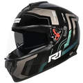 STUDDS Drifter D4 R1 Black Chamelon N1 Full Face Helmet