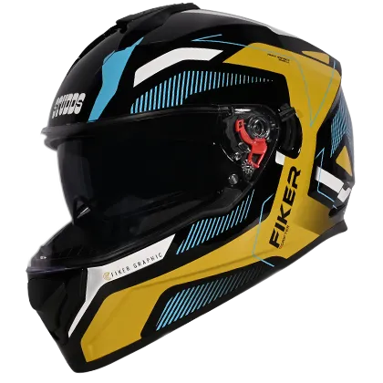 STUDDS Drifter D5 Black N12 Full Face Helmet