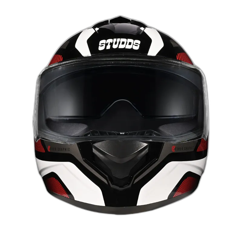 STUDDS Drifter D5 Black N2 Full Face Helmet