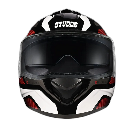 STUDDS Drifter D5 Black N2 Full Face Helmet