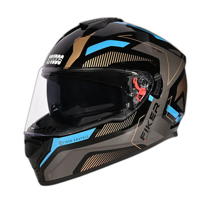 STUDDS Drifter D5 Black N4 Full Face Helmet