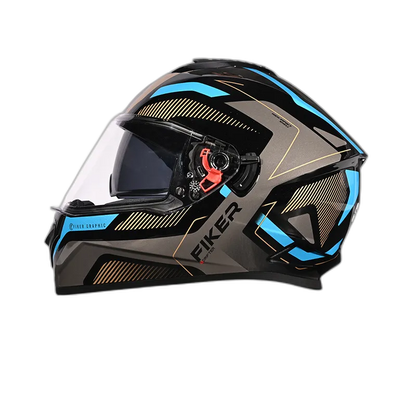 STUDDS Drifter D5 Black N4 Full Face Helmet