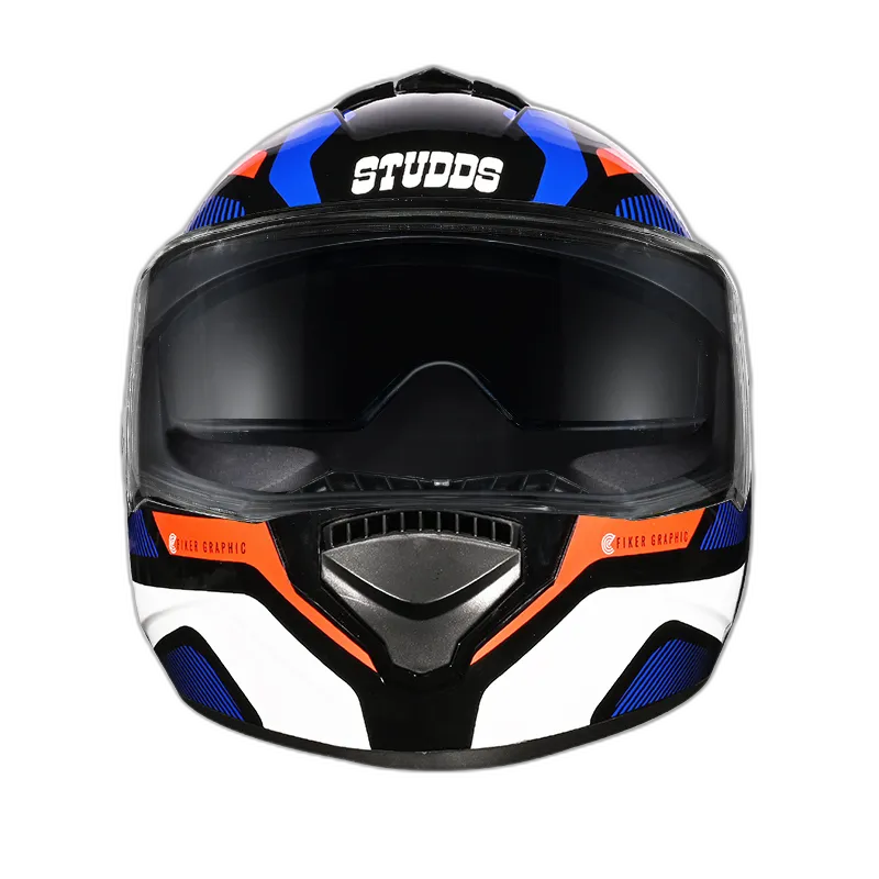 STUDDS Drifter D5 Black N Full Face Helmet