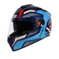 STUDDS Drifter D5 Blue N1 Full Face Helmet