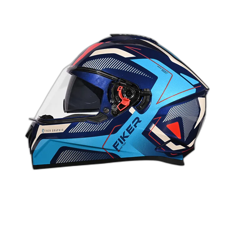 STUDDS Drifter D5 Blue N1 Full Face Helmet