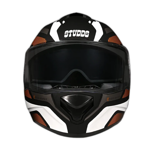 STUDDS Drifter D5 Matt Black N11 Full Face Helmet