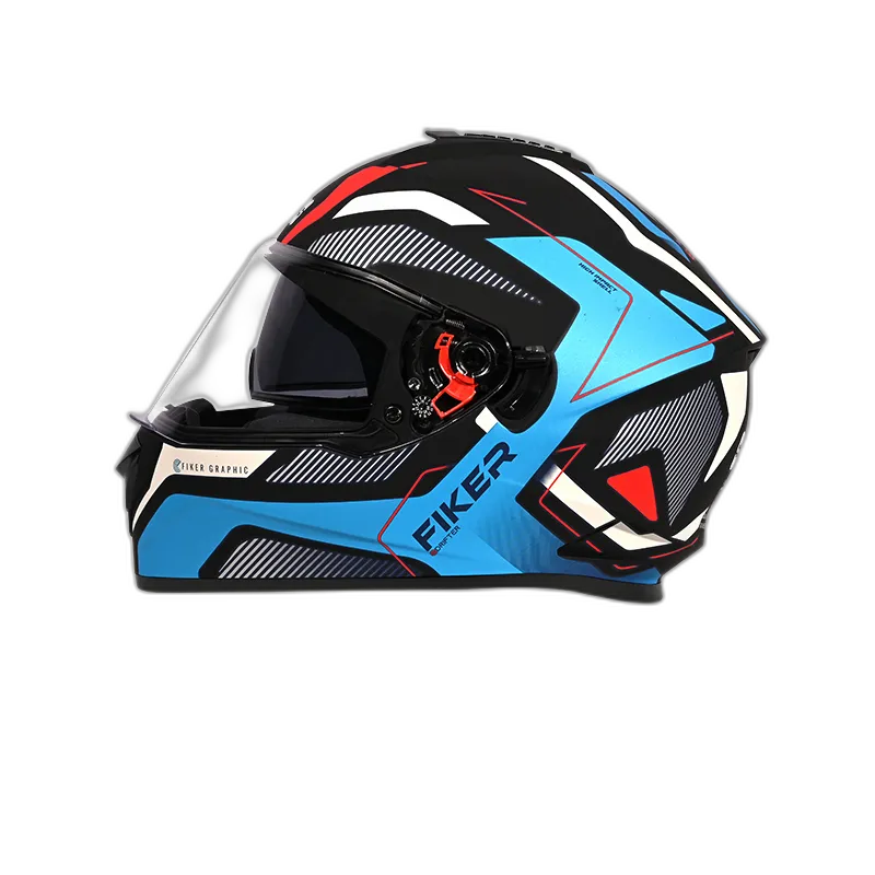 STUDDS Drifter D5 Matt Blue N1 Full Face Helmet