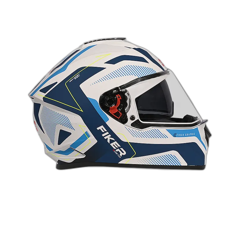 Studds Drifter D5 White N1 Full Face Helmet