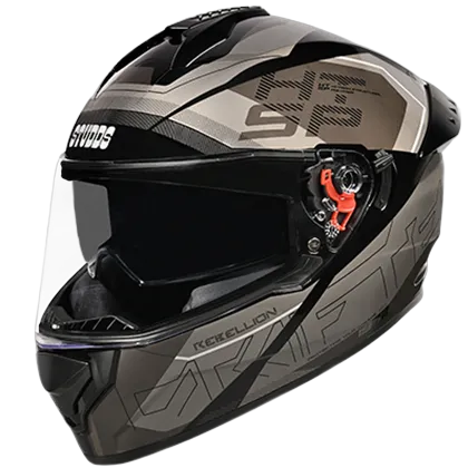 STUDDS Drifter D6 Rebellion Black N4 Full Face Helmet