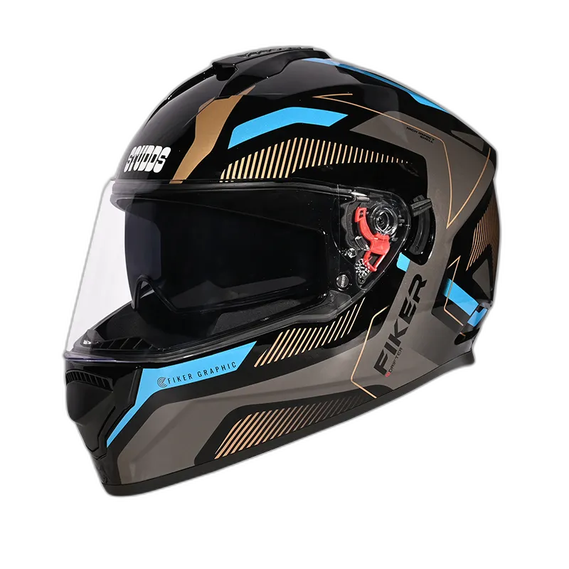 STUDDS Drifter D 5 Black N4 Full Face Helmet