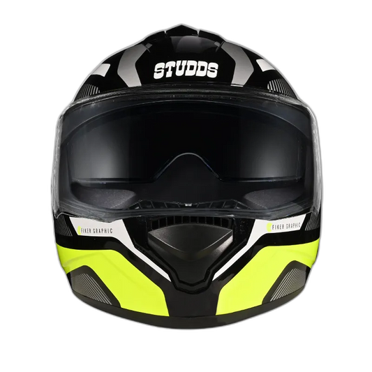 STUDDS Drifter D5 Matt Black N5 Full Face Helmet