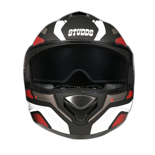 STUDDS Drifter D5 Matt Black N2 Full Face Helmet