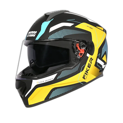 STUDDS Drifter D 5 Matt Black N12 Full Face Helmet