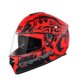 STUDDS Driter D2 Matt Red Full Face Helmet