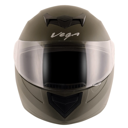 VEGA Edge Dx Dull Battle Green Full Face Helmet
