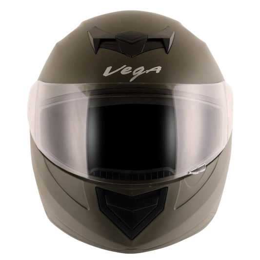 VEGA Edge Dx Dull Battle Green Full Face Helmet