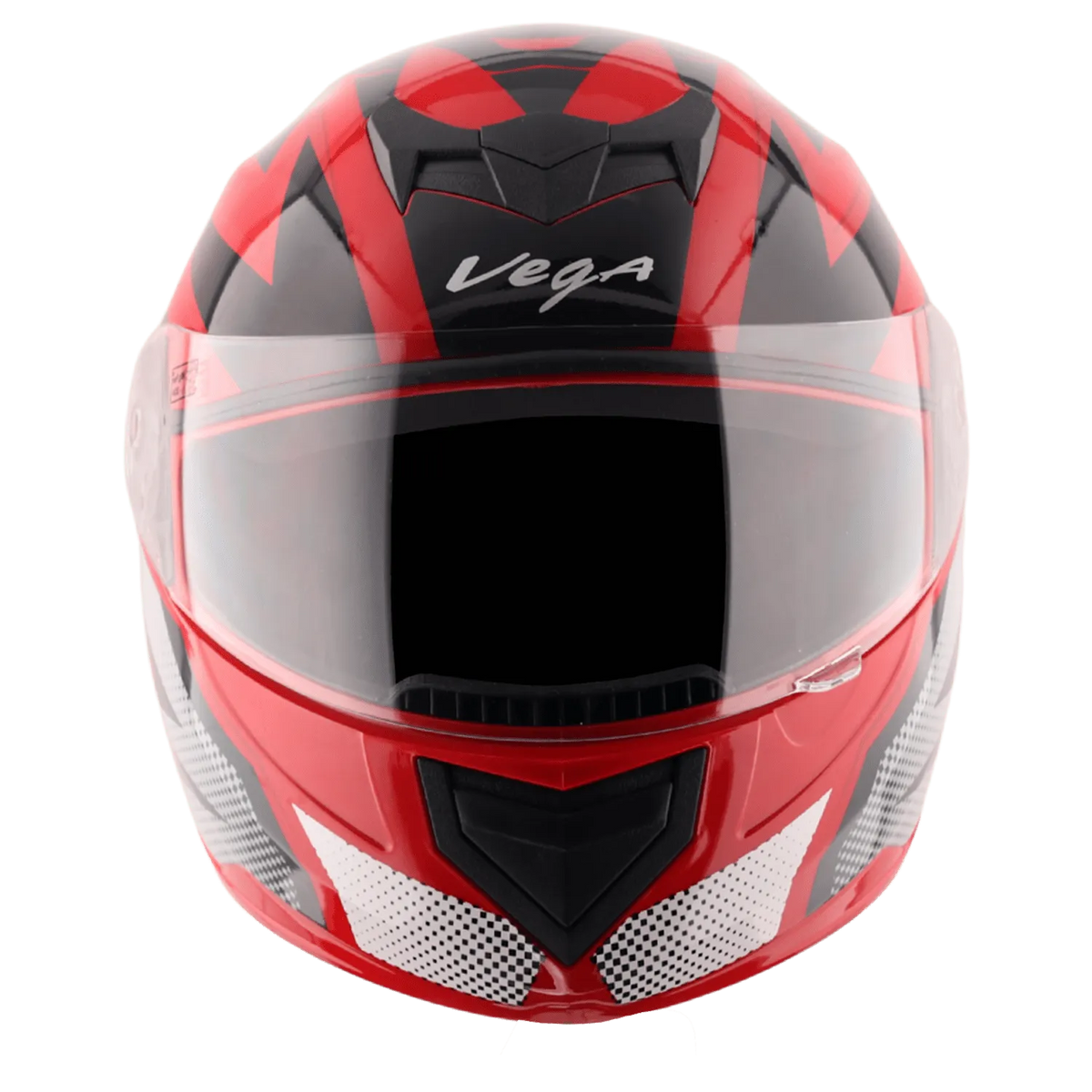 VEGA Edge Dx Grain Gr Red Anthracite Full Face Helmet