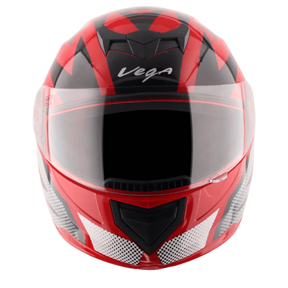 VEGA Edge Dx Grain Gr Red Anthracite Full Face Helmet