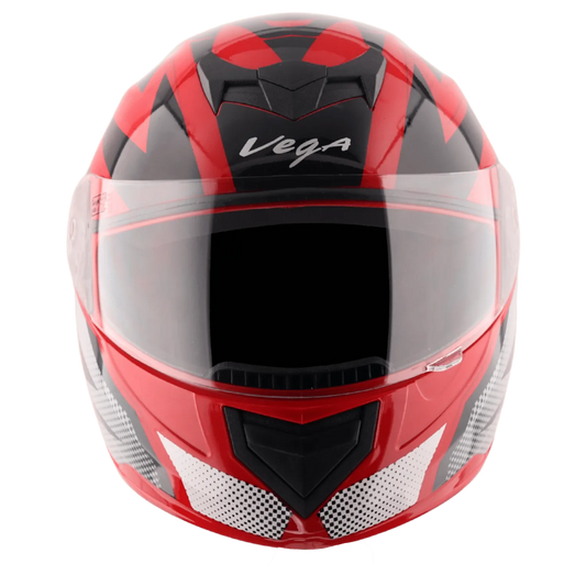 VEGA Edge Dx Grain Gr Red Anthracite Full Face Helmet
