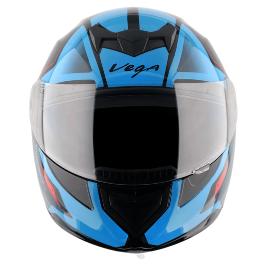 VEGA Edge Dx Passion Gr Black M Blue Full Face Helmet