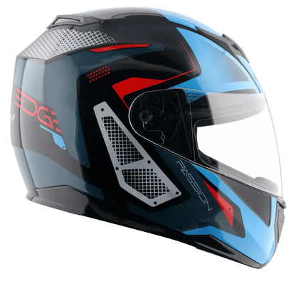 VEGA Edge Dx Passion Gr Black M Blue Full Face Helmet