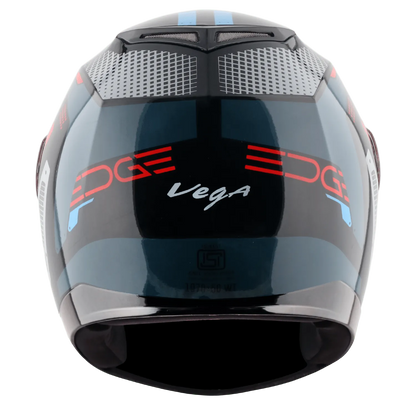 VEGA Edge Dx Passion Gr Black M Blue Full Face Helmet