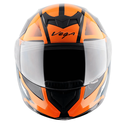 VEGA Edge Dx Passion Gr Black Orange Full Face Helmet