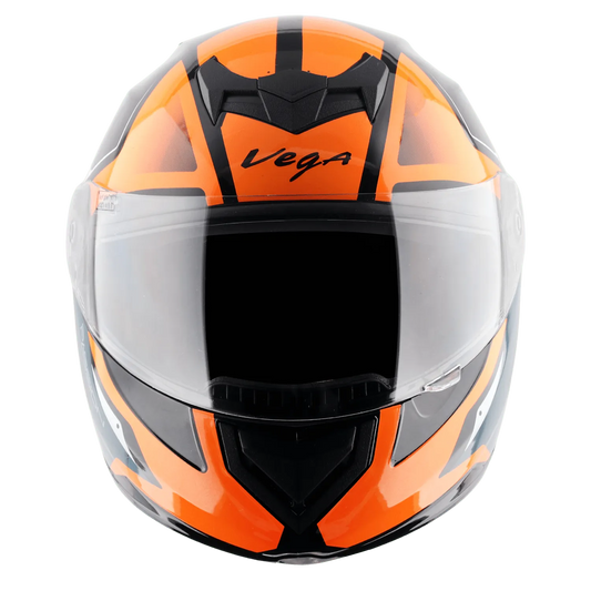 VEGA Edge Dx Passion Gr Black Orange Full Face Helmet