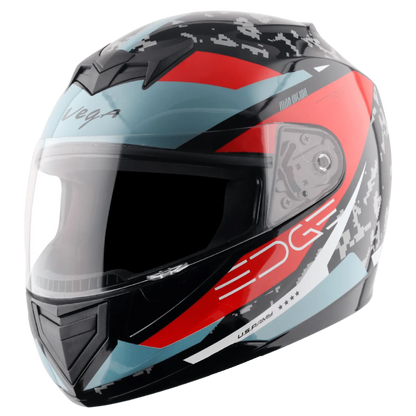 VEGA Edge Dx Us Army Gr Black Red Full Face Helmet