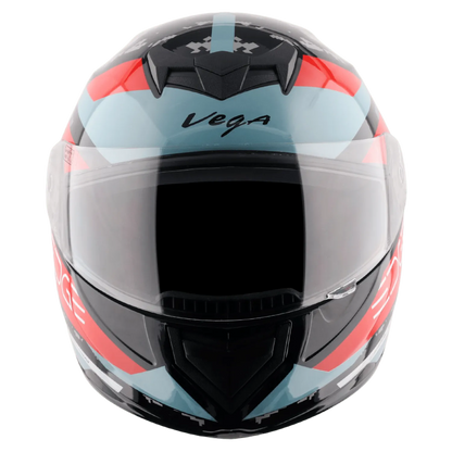 VEGA Edge Dx Us Army Gr Black Red Full Face Helmet