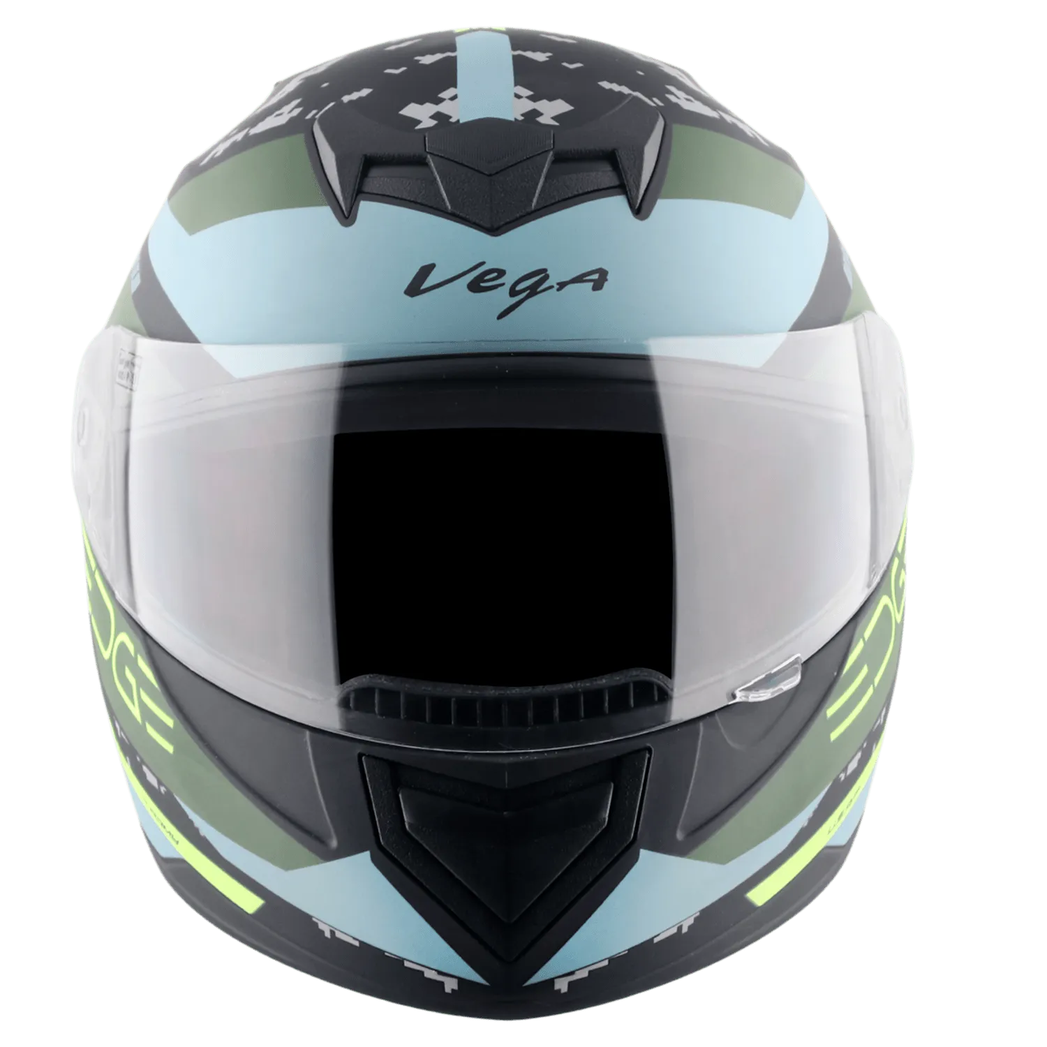 VEGA Edge Dx Us Army Gr Dull Black Battle Green Full Face Helmet