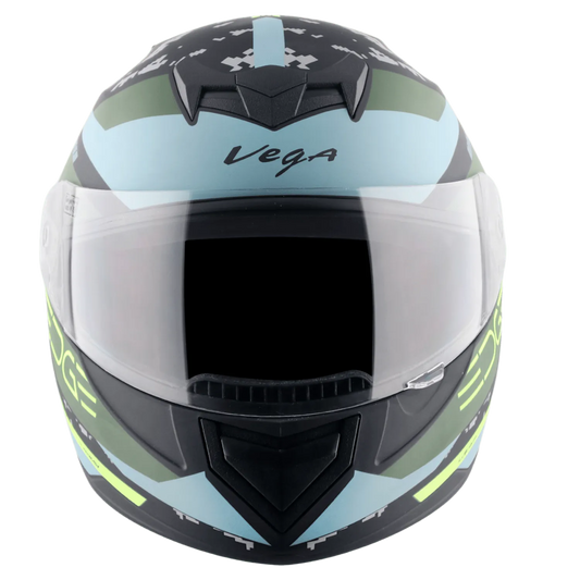 VEGA Edge Dx Us Army Gr Dull Black Battle Green Full Face Helmet