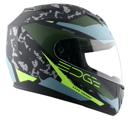 VEGA Edge Dx Us Army Gr Dull Black Battle Green Full Face Helmet