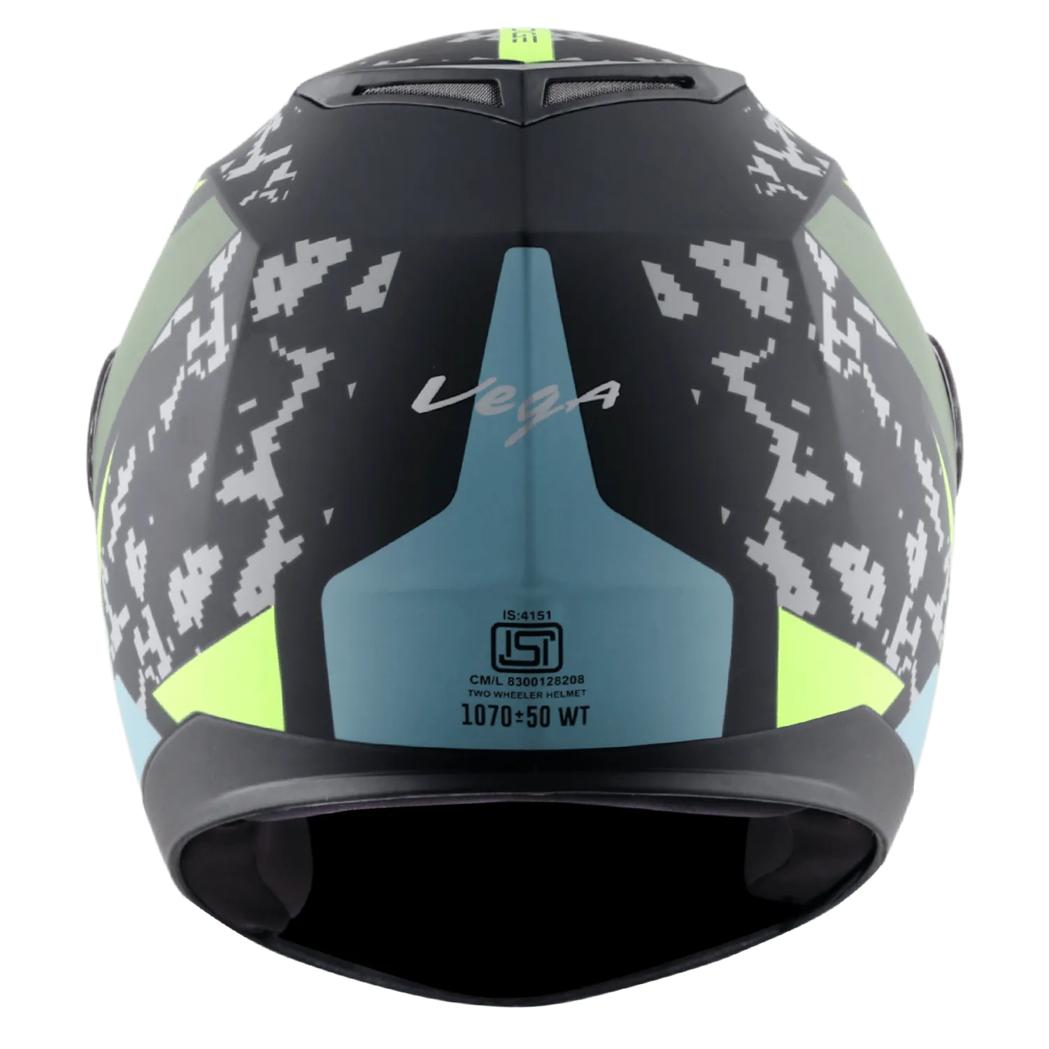 VEGA Edge Dx Us Army Gr Dull Black Battle Green Full Face Helmet