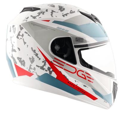 VEGA Edge Dx Us Army Gr White Red Full Face Helmet