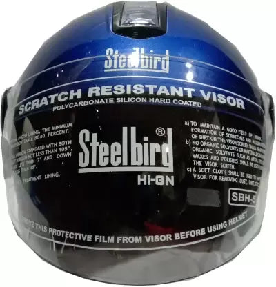 STEELBIRD Eve Glossy Full Face Helmet