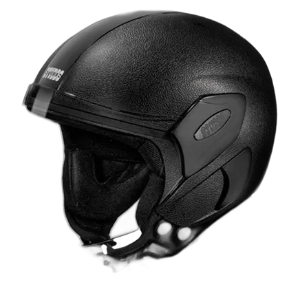 STUDDS Femm 540 Black Half Face Helmet