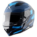AXOR Hunter Cornet Dark Blue Full Face Helmet
