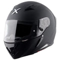 AXOR Hunter Solid Dull Black Full Face Helmet