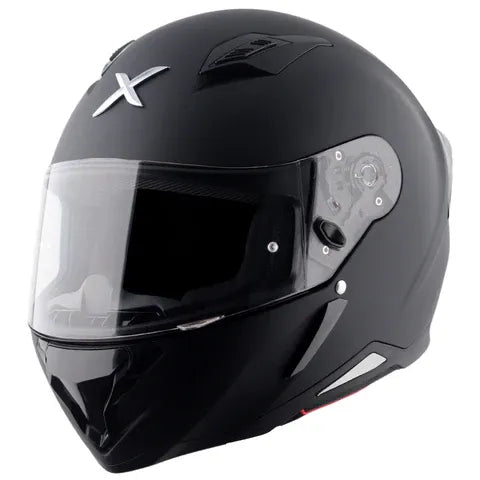 AXOR Hunter Solid Dull Black Full Face Helmet
