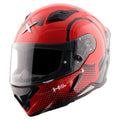 AXOR Hunter Spear Red Black Full Face Helmet