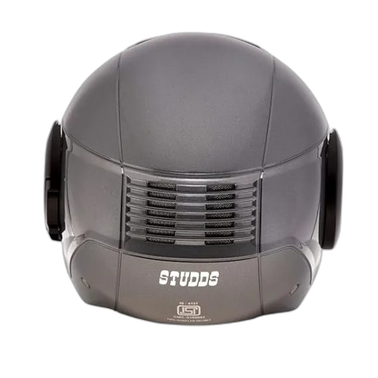 STUDDS Icon Gun Grey Half Face Helmet