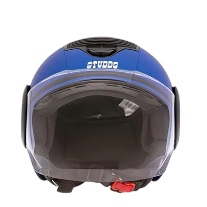 STUDDS Icon Matt Blue Half Face Helmet