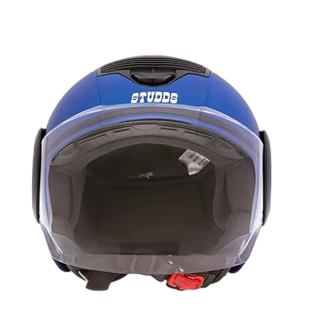 STUDDS Icon Matt Blue Half Face Helmet